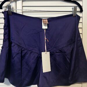 BETTIE PAGE LINGERIE French Knickers PURPLE NWT